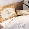 Deny Designs King Iveta Abolina Retro Florals 70s Cream Pillow Shams - 2 of 3