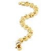 Pompeii3 Men's 14k Gold (55gram) or Platinum (86gram) 10mm Link Bracelet 8.5" - 3 of 4