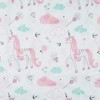 Tadpoles 4-Piece Pink Sketch Unicorn Sheet Set | 1 Full Flat Sheet, 1 Full Fitted Sheet & 2 Queen Pillowcases - 2 of 4