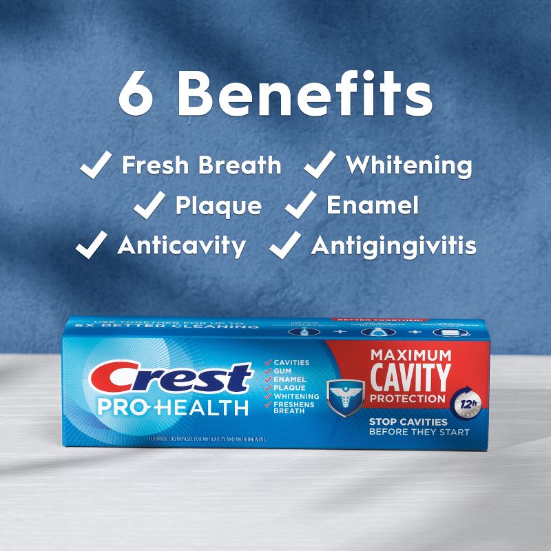 Crest Pro-Health Maximum Cavity Protection Toothpaste - 4.3oz, 5 of 11