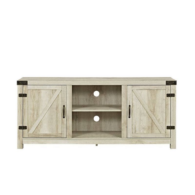 Clarabelle Farmhouse Barn Door TV Stand for TVs up to 60" - Saracina Home, 1 of 25