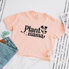 Simply Sage Market Women's Floral Plant Mama Short Sleeve Relaxed Fit Cropped Tee - 3 of 4