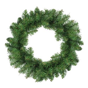 Northlight Buffalo Fir Artificial Christmas Wreath - 20" - Unlit - 1 of 3