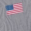 Women's American Flag Distress Loose T-Shirt - 2 of 4