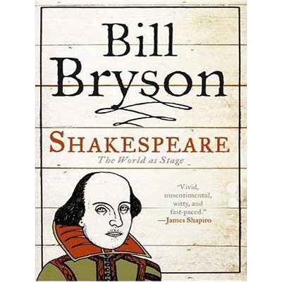 Shakespeare LP - Large Print by  Bill Bryson (Paperback)