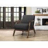 CAVINAS 32/28 inch Wide 100% Polyester Accent Chair with Cushion Back,Modern Upholstered Armchair for Living Room - 2 of 4