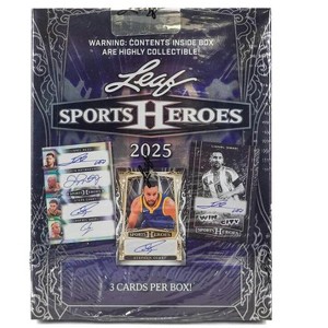 2025 Leaf Metal Sports Heroes Hobby Box - 1 of 4