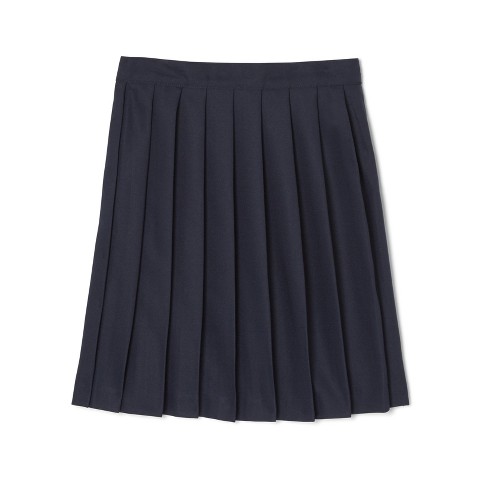 French Toast School Uniform Girls At The Knee Pleated Skirt-youth-navy ...