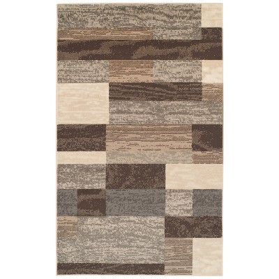 Contemporary Patchwork Geometric Indoor Area Rug by Blue Nile Mills