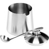 Frieling Sugar bowl /spoon, brushed finish, 10 fl. Oz., Stainless steel - 3 of 4