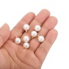 Unique Bargains Beautiful DIY Jewelry Making Faux Pearl Pendants 100 Pcs - 4 of 4