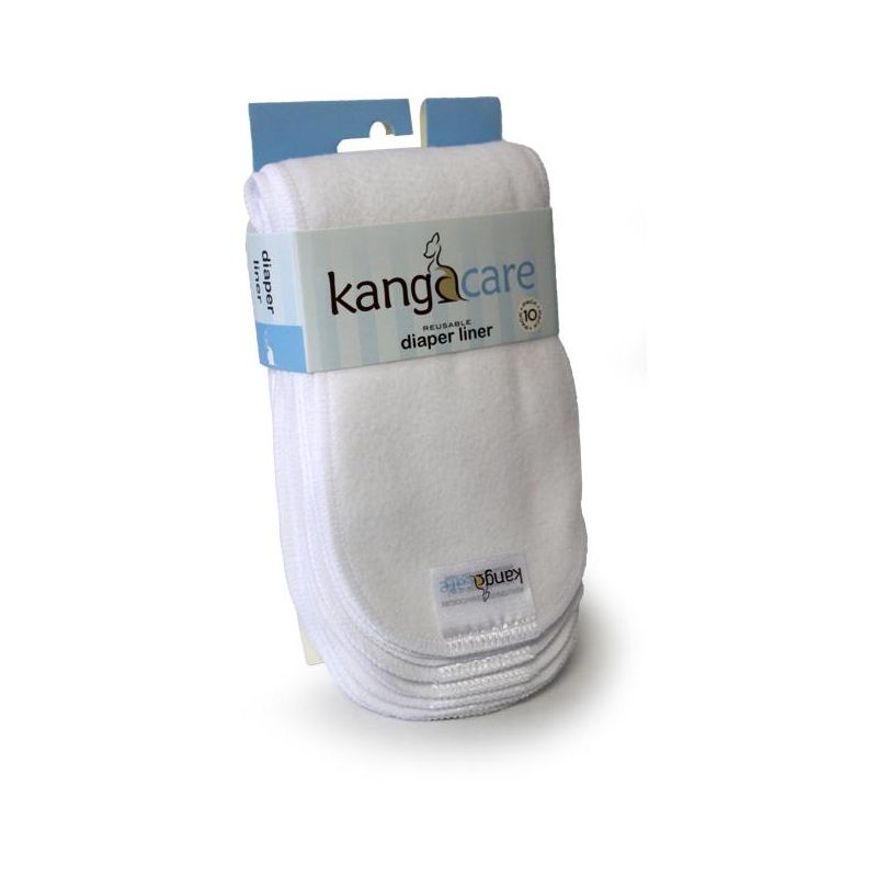 Kanga Care Reusable Microchamois Cloth Diaper Liner (10 Pack), 1 of 6