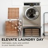 Ivation Wooden Laundry Pedestal (Charcoal) for Washer & Dryer, 33.86"x29.92" Universal Fit - 1 Pack - 2 of 4