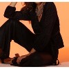 Women's Lucio Velvet Wrap Top - Veronica M - 2 of 4