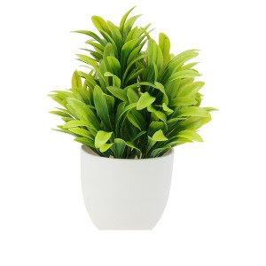 Unique Bargains Artificial Plants Luo Han Guo Plant Plastic Green 1 Pc - 1 of 4