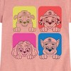 Girls' - Paw Patrol - Sketch Grid Fitted Short Sleeve Graphic T-Shirt - 2 of 4