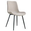 NicBex Linen Dining Chairs Set of 4,Upholstered Armless Kitchen Chairs with Integrated Seat and Backrest for Dining Room,Kitchen - 2 of 4