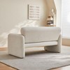 GDFStudio Fairton Modern Velvet Upholstered Loveseat Sofa - 4 of 4