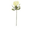 White Bloom Flower Stems 26.5"H – Flexible EVA Foam & Wire Floral Arrangement (Set of 6) By Kalalou - 3 of 3
