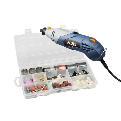 BLACK & DECKER 6-Piece 3-Speed Rotary Multipurpose Rotary Tool Kit with  Soft Case at
