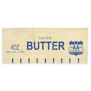 Stupell Industries Vintage Salted Butter Wall Plaque Art - 1 of 4