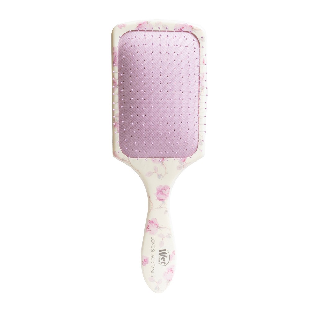 LoveShackFancy x Target – WetBrush Ribbon Rosa Paddle Detangler Brush Sterling Dusk