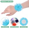 Unique Bargains Mesh Fabric Full Chiffon Flowers for DIY 12 Pcs - 2 of 4