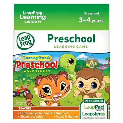 LeapFrog Learning Friends: Preschool Adventures Learning Game (for LeapPad tablets and LeapsterGS)