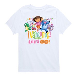 Boys' - Dora the Explorer - Vamonos Lets Go Short Sleeve Graphic T-Shirt - 1 of 3