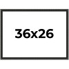 PosterPalooza | Antique Black Picture Frame - UV Acrylic, Backing Board, Hanging Hardware Included - 2 of 4