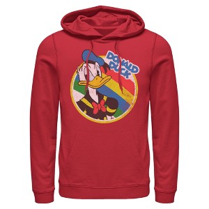 Mens Mickey & Friends Serious Donald Duck Lightweight Hoodie - 1 of 4