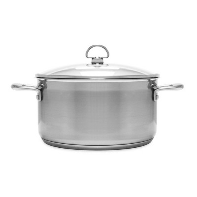 Chantal Induction 21 Steel 6 Quart Casserole with Glass Lid