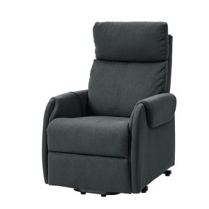 Miriam Upholstered Lift Assist Power Recliner Chair for Elderly| ART OF LIVING DESIGNS - 1 of 4