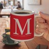 Macaulay Honors College Mountain Lion Logo Ceramic Coffee Mug Novelty Gift Mugs for Coffee Tea and Hot Drinks 11oz White - 4 of 4