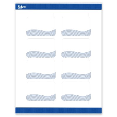 Avery Rectangle Labels, Colorful Design, 2" x 3"