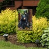 Briarwood Lane Summer Garden Flag 12x18 For Outdoor Black Bear Family Nature For Summer Garden Flag Flags For Outside - 4 of 4
