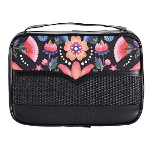Dicksons Bloom Where God Plants You, Black 10.75 x 7.9 Inch Polyester Soft Shell Zipper Bible Case Cover - 1 of 4