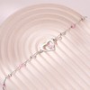 Girls' Dainty Enamel Heart Bracelet Sterling Silver - In Season Jewelry - 4 of 4