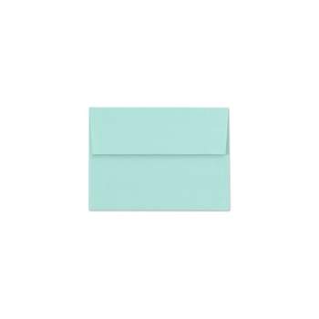 4 1/4 x 6 1/4 Open End Plastic Envelopes with Button & String - Mulitcolor  - Pack of 6