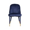 Meridian Furniture,Belle Velvet Dining Chair, Set of 2 - 4 of 4
