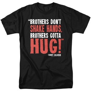 Tommy Boy Brothers Gotta Hug Adult T-Shirt Black - 1 of 4