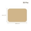 Unique Bargains Rectangle Non-stick Air Fryer Parchment Rectangle Paper Liners 50 Pcs - 2 of 3