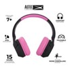 Altec Lansing Kid Safe Wireless Headphones 85dB Volume Limit - Foldable Design and Powerful Sound with 15H Battery and Active Noise Cancellation - 2 of 4