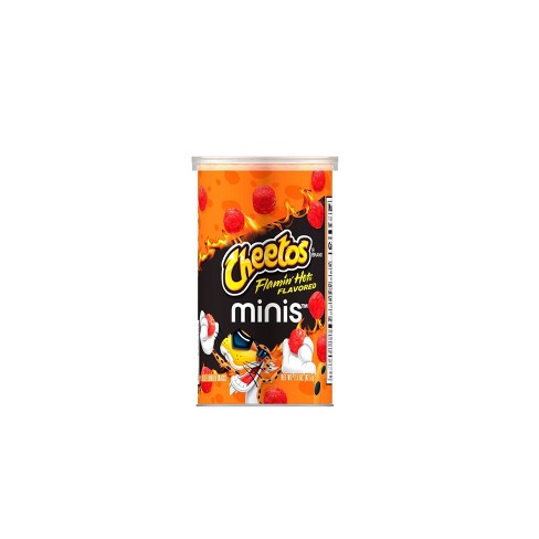 Cheetos Cheese Flavored Snacks Flamin' Hot Minis - 1.5oz : Target