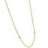 Pompeii3 1ct Diamonds By The Yard 18" 14K Yellow Gold Womens Necklace - 2 of 4
