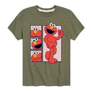 Boys' - Sesame Street - Elmo Pop Art Short Sleeve Graphic T-Shirt - 1 of 4