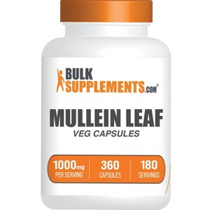 BulkSupplements Mullein Leaf Extract Capsules - 1 of 4