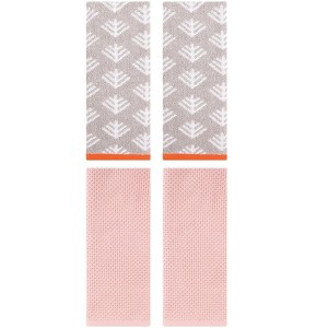 REGALWOVEN 4 Pcs Cotton Bathroom Hand Towels for Home Decor - 1 of 4