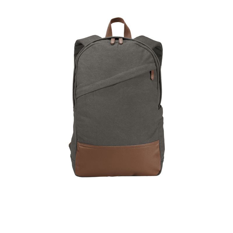 Port Authority Cotton Canvas School Backpack, 3 of 8
