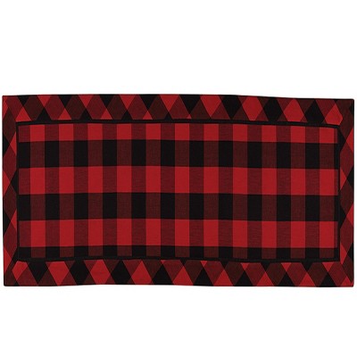 Park Designs Buffalo Check Table Runner - 36'' L - Red